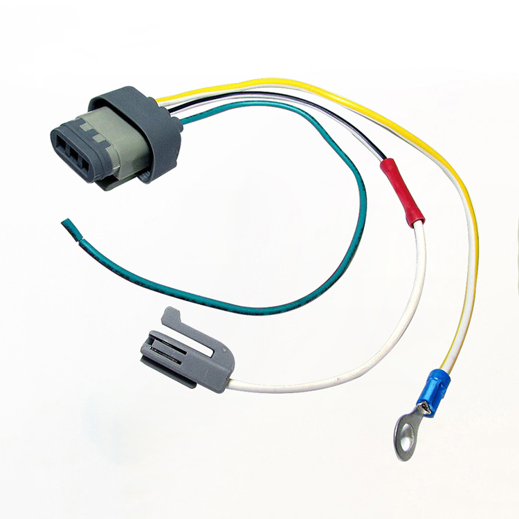 Custom Molded Electronics Ring Terminal Wire Harness
